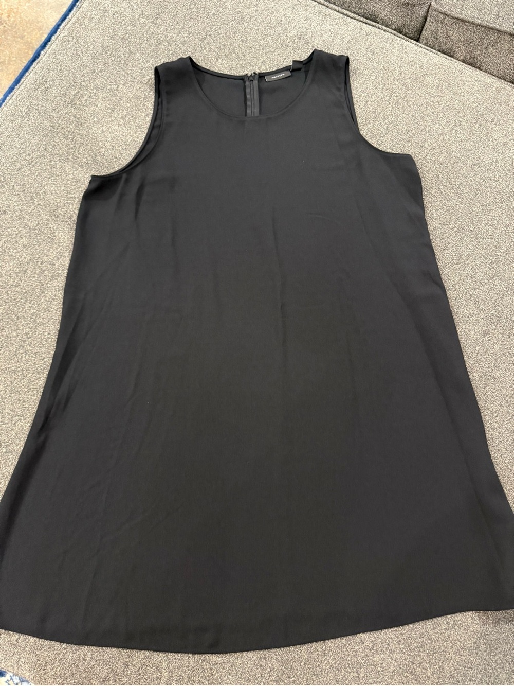 NWOT Halogen Black Sleeveless Shift dress